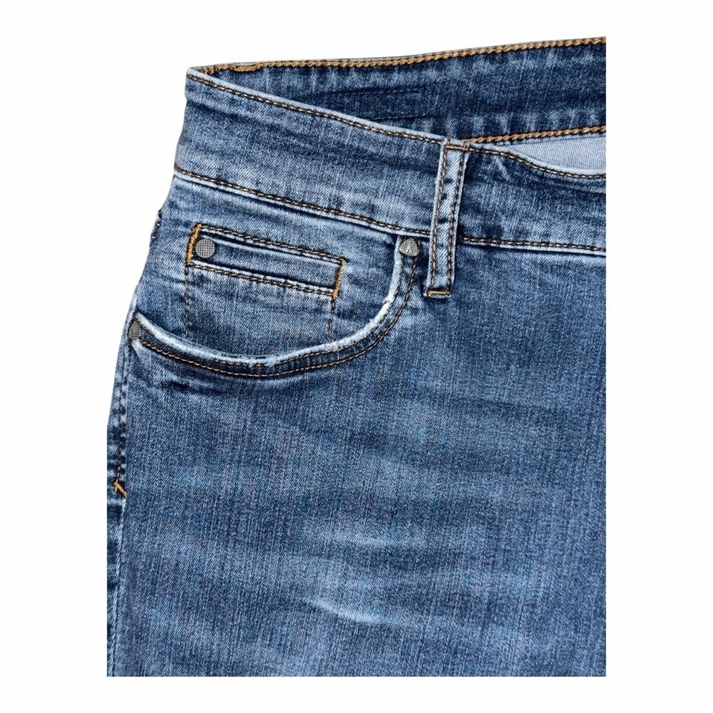 Kut from the Kloth Blue Straight Leg Women's Jeans - Picture 2 of 15